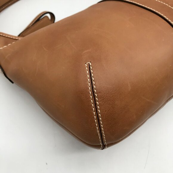 Vintage Coach Tan Leather Ergo Shoulder Bag & Matching Wallet - Picture 10 of 12